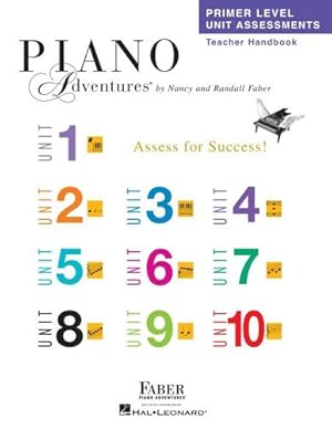 Image du vendeur pour Primer Level Unit Assessments Teacher Handbook - Piano Adventures by Nancy and Randall Faber by Faber, Nancy, Faber, Randall [Paperback ] mis en vente par booksXpress