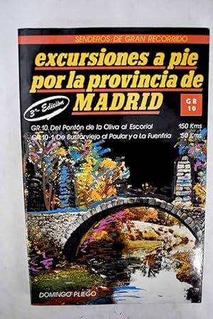 Imagen del vendedor de Excursiones a pie por la provincia de Madrid a la venta por Alcan Libros