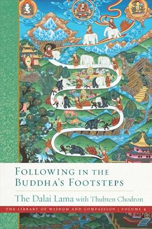 Seller image for Following in the Buddha's Footsteps (4) (The Library of Wisdom and Compassion) by Dalai Lama, His Holiness the, Chodron, Venerable Thubten [Paperback ] for sale by booksXpress