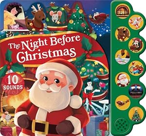 Imagen del vendedor de The Night Before Christmas 10-Button Sound Book (10-Button Sound Books) by Moore, Clement C. [Board book ] a la venta por booksXpress