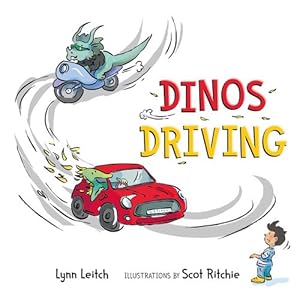 Seller image for Dinos Driving by Leitch, Lynn [Board book ] for sale by booksXpress