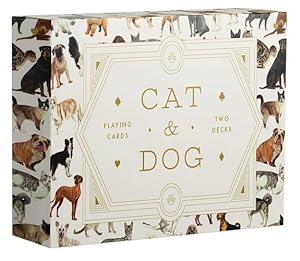 Seller image for Cat & Dog Playing Cards Set [Novelty Book ] for sale by booksXpress