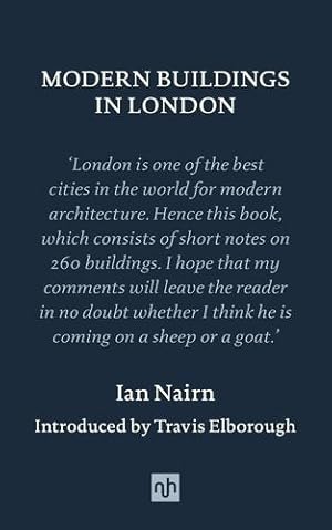Seller image for Modern Buildings in London by Nairn, Ian, Travis Elborough [Hardcover ] for sale by booksXpress