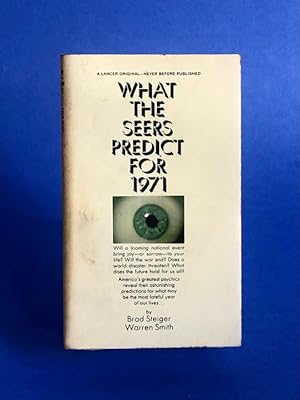 Imagen del vendedor de What the Seers Predict for 1971 a la venta por Small Volume Books