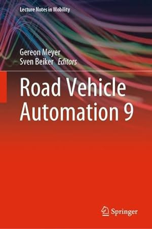 Immagine del venditore per Road Vehicle Automation 9 (Lecture Notes in Mobility) [Hardcover ] venduto da booksXpress