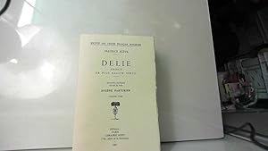 Bild des Verkufers fr Dlie, object de plus haulte vertu. Par Maurice Scve zum Verkauf von JLG_livres anciens et modernes