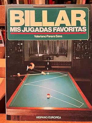 Imagen del vendedor de BILLAR, MIS JUGADAS FAVORITAS a la venta por Antigua Librera Canuda