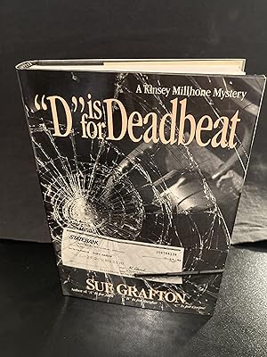 D Is for Deadbeat / ("Kinsey Millhone" Mystery Series #4), Autographed, First Edition, First Prin...