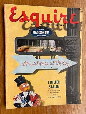 Seller image for Esquire: The Magazine for Men February 1952 for sale by Scene of the Crime, ABAC, IOBA