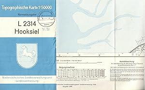 Bild des Verkufers fr Blatt L 2314 Hooksiel (Topographische Karte 1 : 50.000). Normalausgabe 1966 zum Verkauf von Paderbuch e.Kfm. Inh. Ralf R. Eichmann