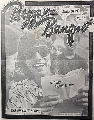 Bild des Verkufers fr Beggars Banquet #23, August-September '81 zum Verkauf von 32.1  Rare Books + Ephemera, IOBA, ESA