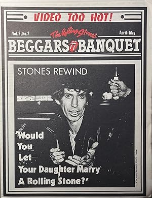 Bild des Verkufers fr Beggars Banquet, Volume 2, No. 2; April-May '84 zum Verkauf von 32.1  Rare Books + Ephemera, IOBA, ESA