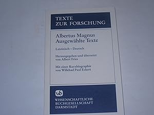 Bild des Verkufers fr Ausgewhlte Texte. lateinisch-deutsch zum Verkauf von Der-Philo-soph