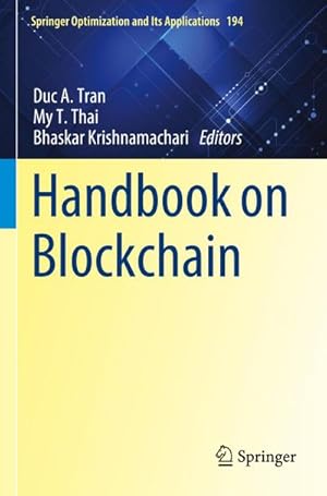 Bild des Verkufers fr Handbook on Blockchain zum Verkauf von AHA-BUCH GmbH