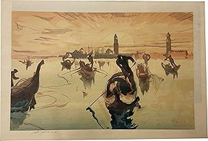 Imagen del vendedor de Golden morning. Venice [Venisu no asa]. Ca. 1934. a la venta por Kagerou Bunko (ABAJ, ILAB)