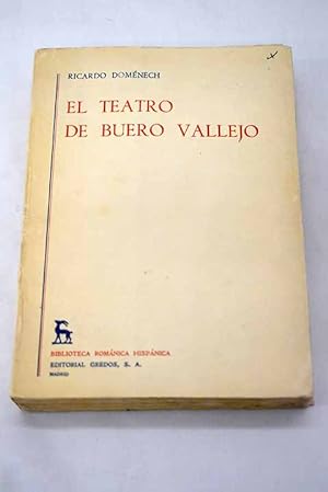 Imagen del vendedor de El teatro de Buero Vallejo a la venta por Alcan Libros