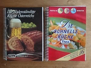 Thea Kochbuch Nr. 7 + Nr. 16 : Die bodenständige Küche Österreichs + Die schnelle Küche (2 Bände)