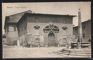 Cartolina Pesaro, Teatro Rossini