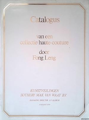 Seller image for Catalogus van een collectie haute-couture door Fong Leng for sale by Klondyke