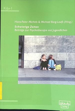 Bild des Verkufers fr Schwierige Zeiten : Beitrge zur Psychotherapie mit Jugendlichen. Deutsche Gesellschaft fr Verhaltenstherapie, Tbingen. / KiJu ; Bd. 1 zum Verkauf von books4less (Versandantiquariat Petra Gros GmbH & Co. KG)