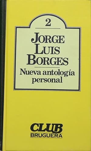 Imagen del vendedor de Nueva antologia personal a la venta por Librera Alonso Quijano