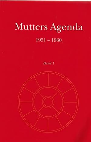 Mutters Agenda Band 1/ 1951/60 - Bd 4/1963, Bd 6/ 1965, Bd 10/1969, Bd 11/ 1970 und Bd 13/1972/73...