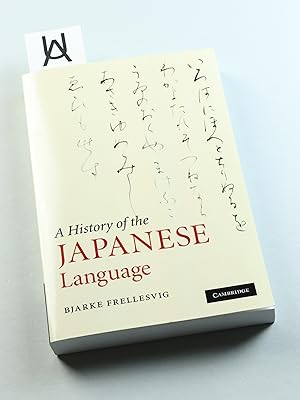 Bild des Verkufers fr A History of the Japanese Language. zum Verkauf von Antiquariat Uhlmann