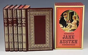 Seller image for Pride and Prejudice, Emma, Mansfield Park, Sense and Sensibility, Northanger Abbey & Persuasion. With Introductions Stern, Pritchett & others. Five Volumes Complete. for sale by PROCTOR / THE ANTIQUE MAP & BOOKSHOP