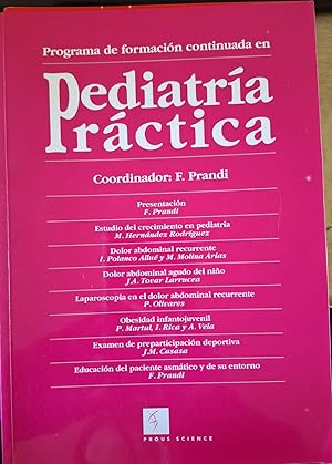 PROGRAMA DE FORMACION CONTINUADA EN PEDIATRIA PRACTICA.