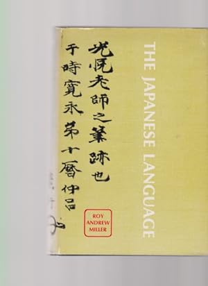 Imagen del vendedor de The Japanese Language. Roy A. Miller. History and Structure of Languages. a la venta por Fundus-Online GbR Borkert Schwarz Zerfa