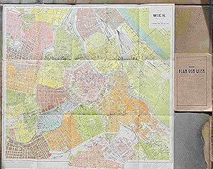 Neuester Plan von Wien, 1:15.000. Mit Verzeichnis sämtlicher Straßen, Gassen und Plätze der einun...