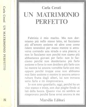 Bild des Verkufers fr Un matrimonio perfetto zum Verkauf von Biblioteca di Babele