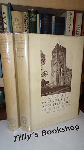 English Romanesque Architecture: Before & After The Conquest: 2 Volume set