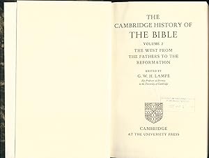 Bild des Verkufers fr Cambridge History of the Bible - Volume 2 zum Verkauf von avelibro OHG