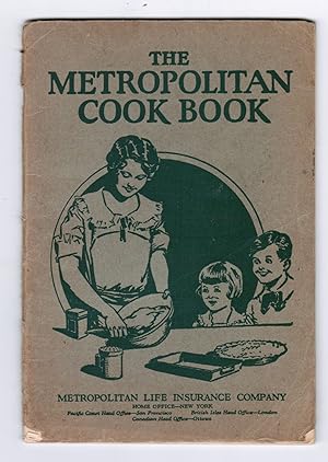 Bild des Verkufers fr The Metropolitan Cook Book [Mid-century American Recipes] zum Verkauf von Blind-Horse-Books (ABAA- FABA)