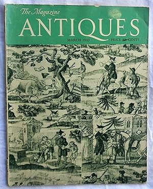 Image du vendeur pour The Magazine Antiques March 1949 Volume LV Number 1 mis en vente par Argyl Houser, Bookseller