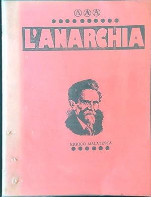 Immagine del venditore per L'anarchia venduto da Librodifaccia