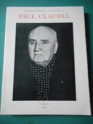 Bild des Verkufers fr Bibliotheque Nationale - Exposition Paul Claudel zum Verkauf von Frederic Delbos