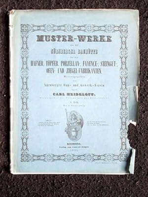 Muster-Werke aus der Nürnberger Bauhütte für den Hafner, Töpfer, Porzellan-, Fayence-, Steingut-,...