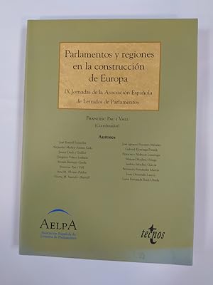 Seller image for Parlamentos y regiones en la construccin de Europa. for sale by TraperaDeKlaus