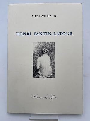 Image du vendeur pour Henri Fantin-Latour mis en vente par LIBRAIRIE GIL-ARTGIL SARL