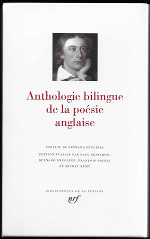 ANTHOLOGIE BILINGUE de la POÉSIE ANGLAISE