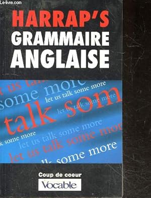 Immagine del venditore per Harrap's grammaire anglaise venduto da Le-Livre
