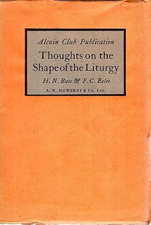 Immagine del venditore per Thoughts on the Shape of the Liturgy venduto da Pendleburys - the bookshop in the hills