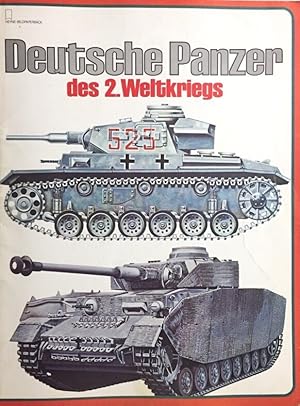 Image du vendeur pour Deutsche Panzer des 2. Weltkrieges. Deutsche bersetzung Egbert von Kleist. mis en vente par Antiquariat J. Hnteler