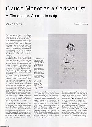 Image du vendeur pour Claude Monet as a Caricaturist. Together with, The Paradoxes of Monet. Two original articles from Apollo, International Magazine of the Arts, 1976. mis en vente par Cosmo Books