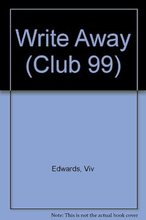 Bild des Verkufers fr Write Away (Club 99) zum Verkauf von WeBuyBooks