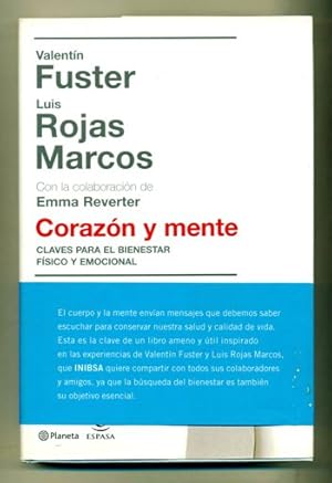 Imagen del vendedor de CORAZON Y MENTE. CLAVES PARA EL BIENESTAR FISICO Y EMOCIONAL a la venta por Ducable Libros