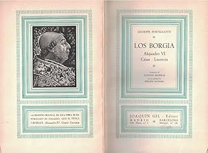 Seller image for LOS BORGIA. ALEJANDRO VI * CSAR * LUCRECIA. for sale by Librera Torren de Rueda