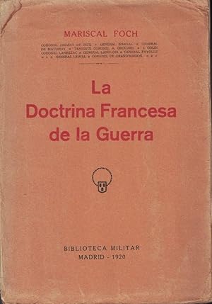 Imagen del vendedor de LA DOCTRINA FRANCESA DE LA GUERRA a la venta por Librera Torren de Rueda